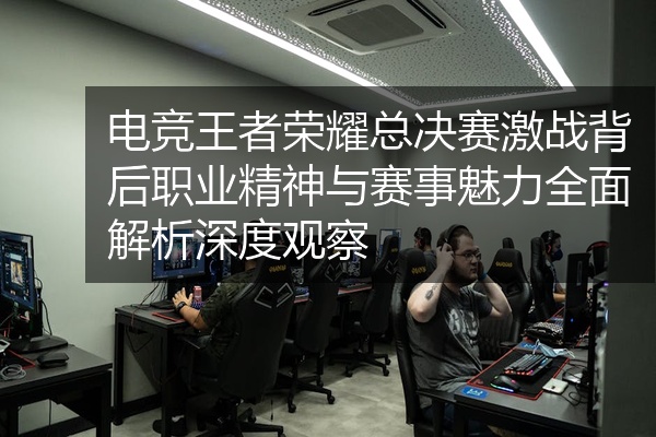 电竞王者荣耀总决赛激战背后职业精神与赛事魅力全面解析深度观察